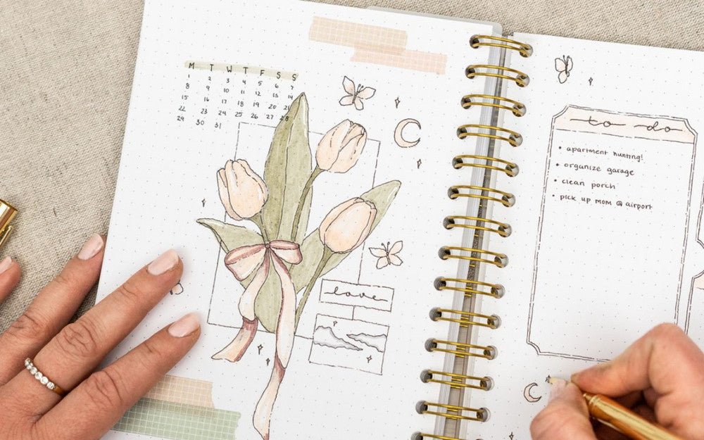10 kreativa idéer för din Bullet Journal | Personlig Almanacka - Personal Planner