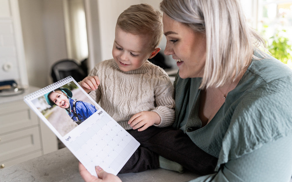 Så gör du en fotokalender med egna bilder