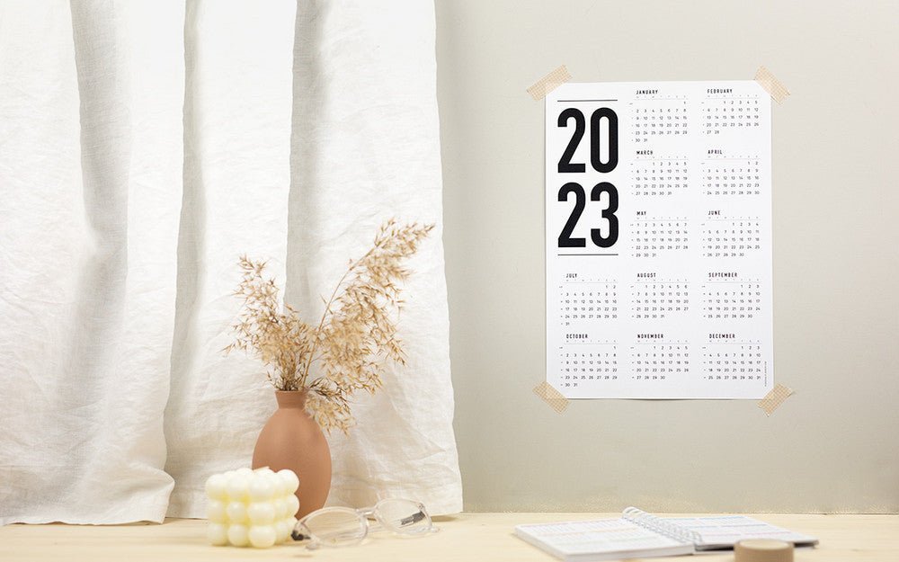 Årsöversikt för 2023 - Freebie - Personal Planner