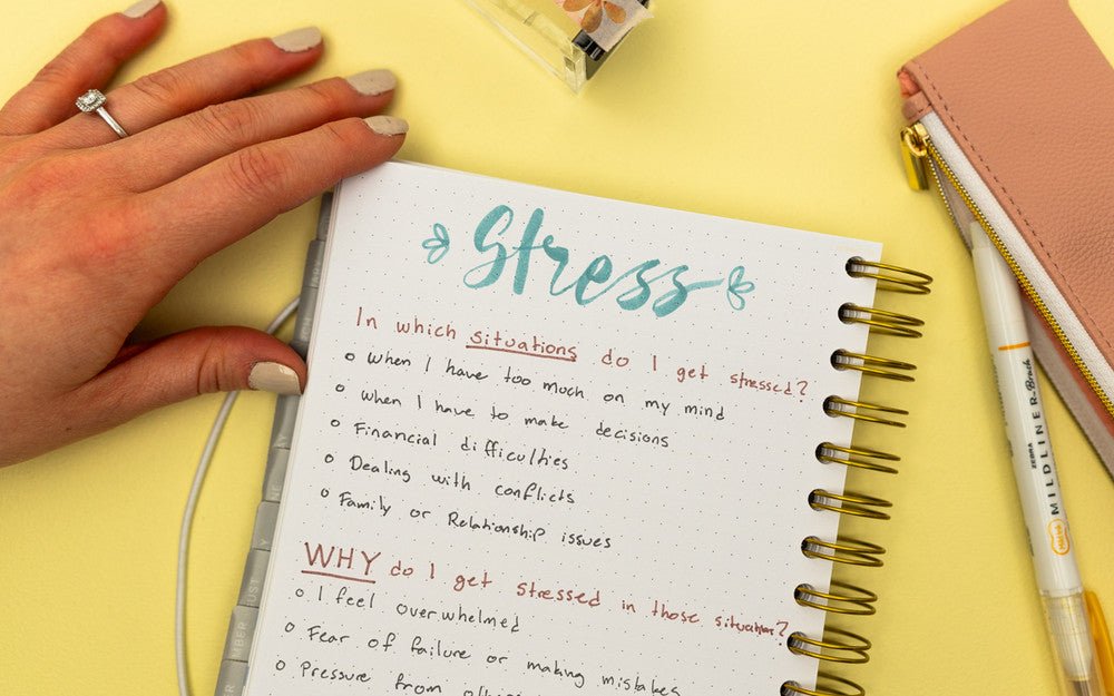 Stressad? Minska din stress med enkla knep och en kalender - Personal Planner