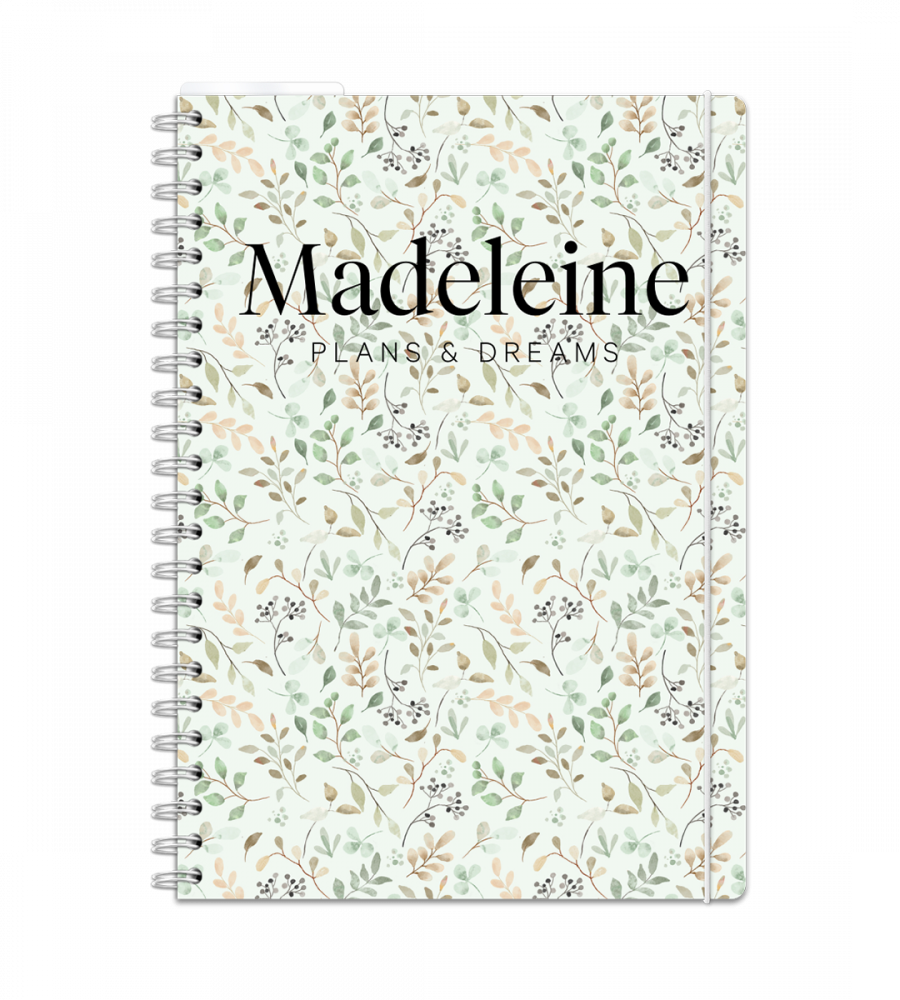 a4 almanacka - spiralbindning - storlek a4 (almanacka)