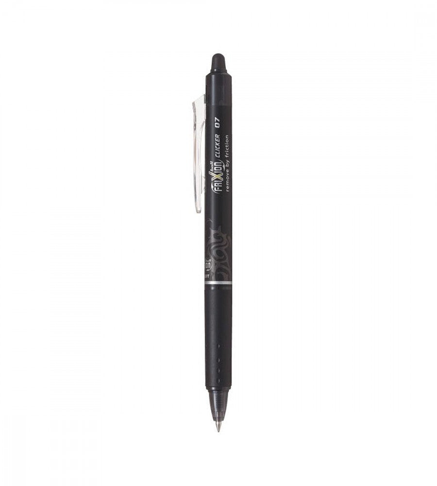 penna kulspetspenna pilot frixion clicker 0.7 - svart (pilot) svart
