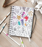 penna fineliner uni emott set no 2 blooms & berries 10-pack (emott) blooms & berries