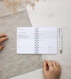 liten anteckningsbok - spiralbindning - storlek liten (mixbok)