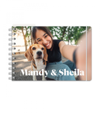 stor anteckningsbok - spiralbindning - storlek stor (mixbok)