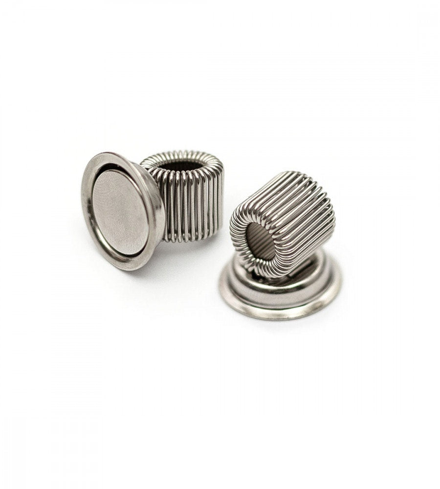 penna pennhållare magnetisk 2-pack - silver (pennhallare) silver