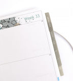 klistermarke månadsflikar fab tabs - grå (tabs) stone gray