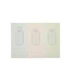 magnetbokmarken magnetbokmärken tiny friends 3 pack - blå/grön (bokmarken) blå/grön