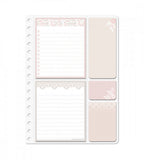 paket kit lists & letters till almanacka (kit) flerfärgad