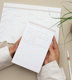 block anteckningsblock classic a5 - beige (a5) beige