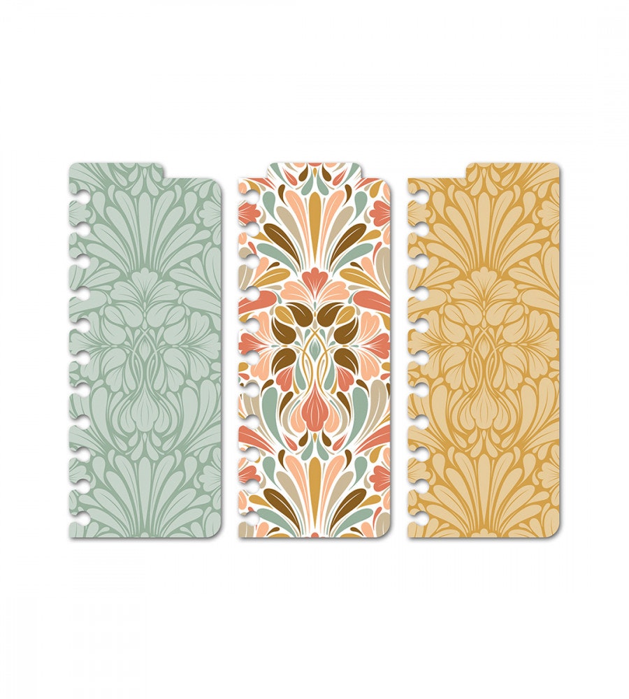 flikar snap in-flikar deco days till almanacka (spiral) flerfärgad