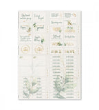 klistermarke klistermärken days of focus (box) - beige (box) beige