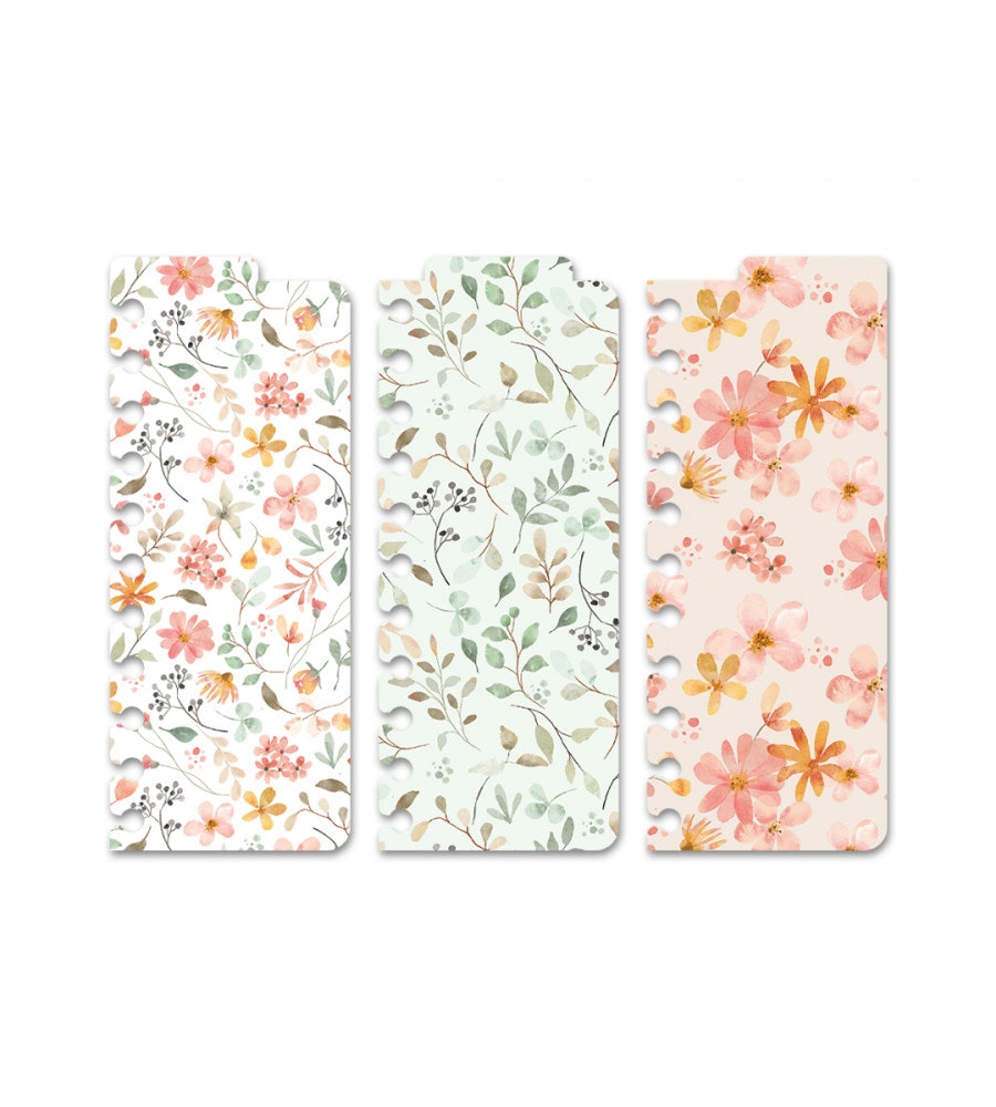 snap-in snap in-flikar wildflowers till almanacka (3-pack) flerfärgad