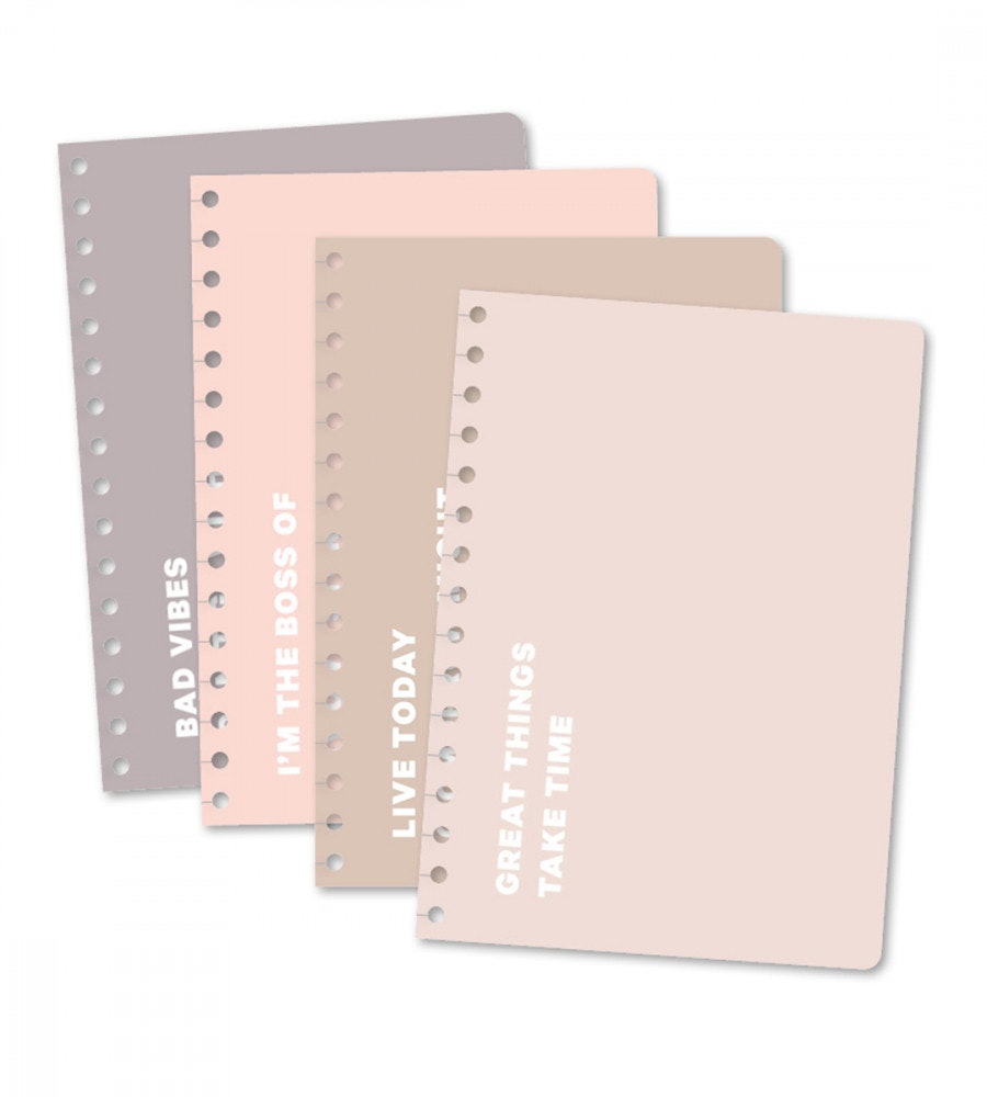 paket kit dusty blush till almanacka - storlek a5 (kit)