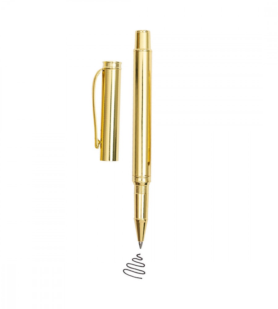 penna kulspetspenna luxe letters - guld (ball-point-pen) guld