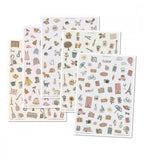 paket klistermärken home & away 5-pack (klistermarken)