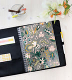 fodral almanacksfodral konstläder - storlek a4 - svart (konstlader) svart