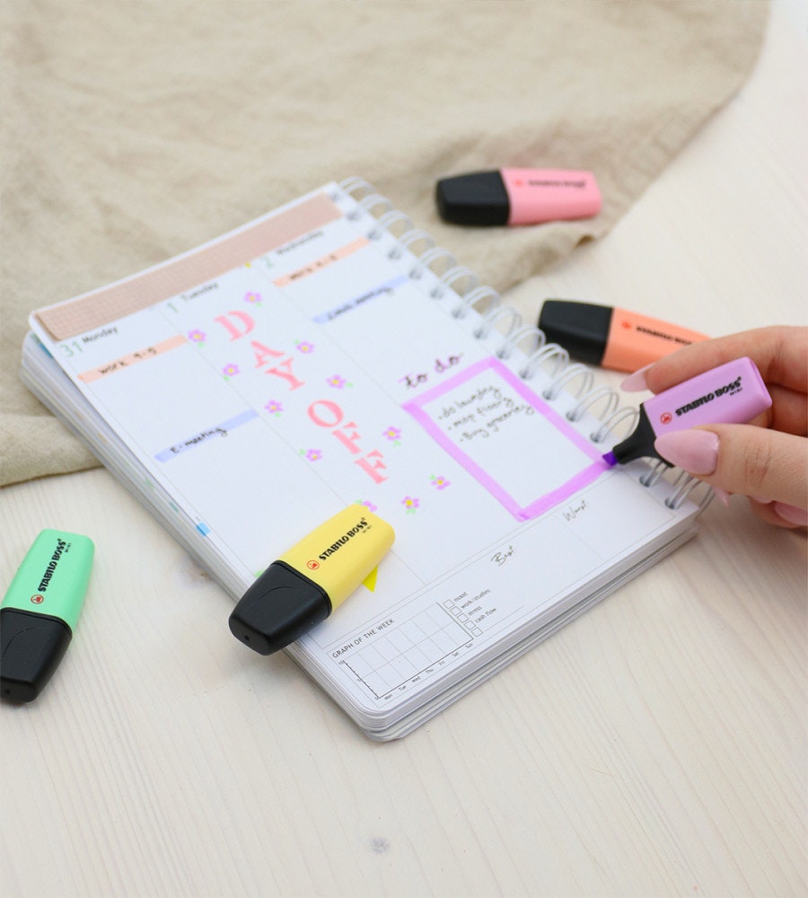 penna Överstrykningspennor stabilo boss mini pastel 6-pack (stabilo)