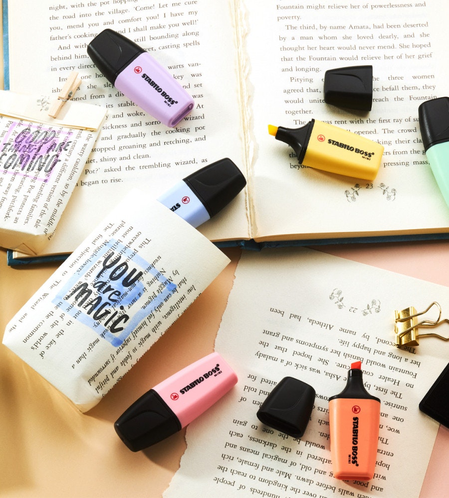 penna Överstrykningspennor stabilo boss mini pastel 6-pack (stabilo)