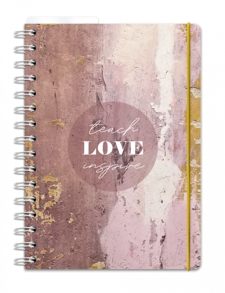 a5 personlig lärarkalender - storlek a5 - spiralbunden (almanacka)