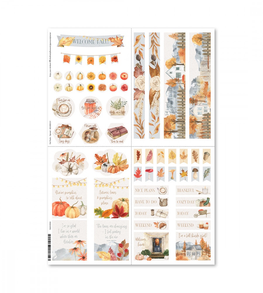 paket klistermärken all year round 8-pack (kit)