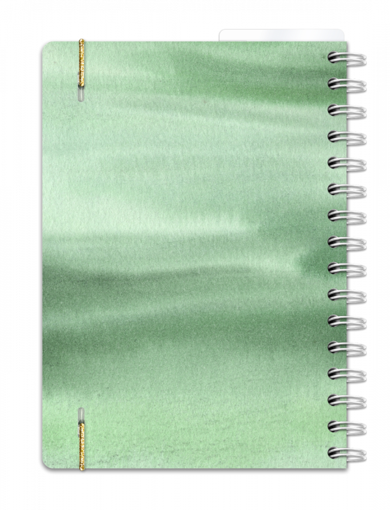 a5 personlig studentkalender - storlek a5 - spiralbunden (almanacka)