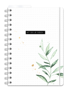 a5 personlig bullet journalbok - storlek a5 - spiralbunden (anteckningsbok)