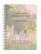 a5 personlig trädgårdsbok - storlek a5 - spiralbunden (anteckningsbok)