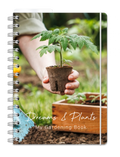 a5 personlig trädgårdsbok - storlek a5 - spiralbunden (anteckningsbok)