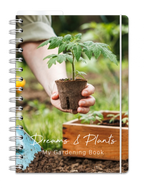 a5 personlig trädgårdsbok - storlek a5 - spiralbunden (anteckningsbok)