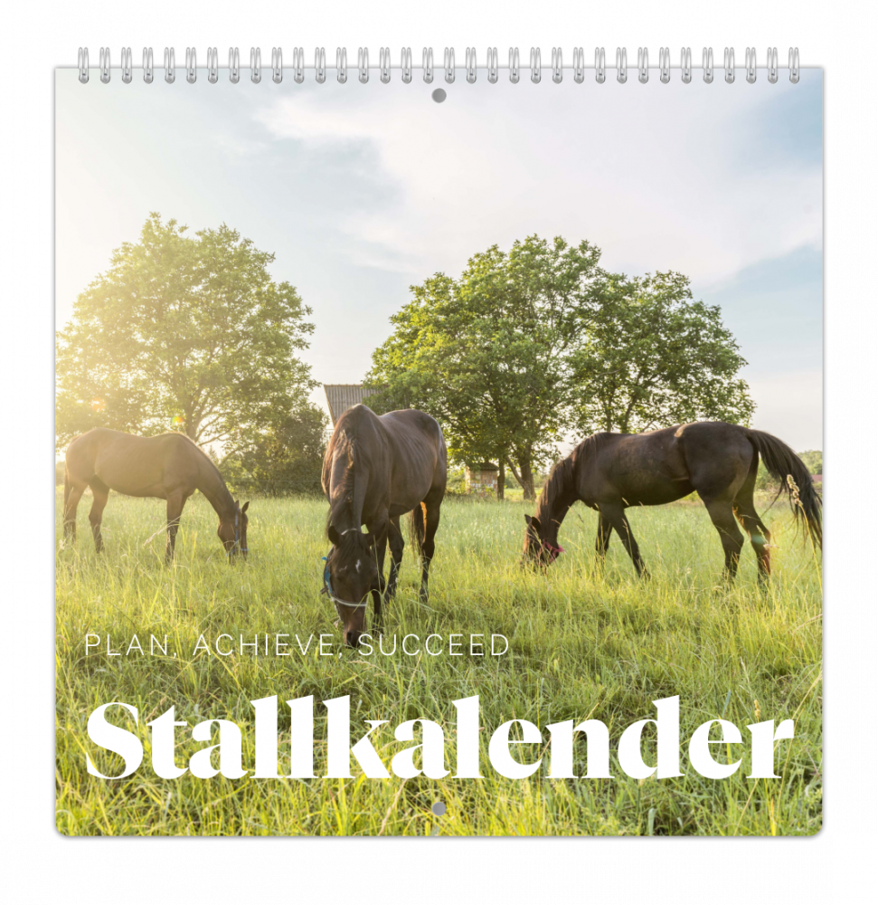 mellan personlig stallkalender - veckoöversikt (vaggkalender)