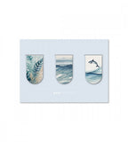 paket kit ocean stories till systemkalender - storlek a5 (kit) blå/brun