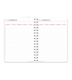 Spiralbindning A5 - Lärarkalender
