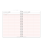 Spiralbindning A5 - Lärarkalender