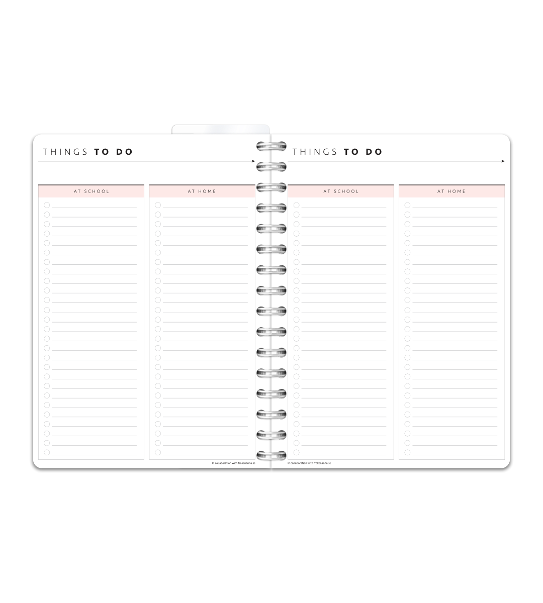Spiralbindning A5 - Lärarkalender