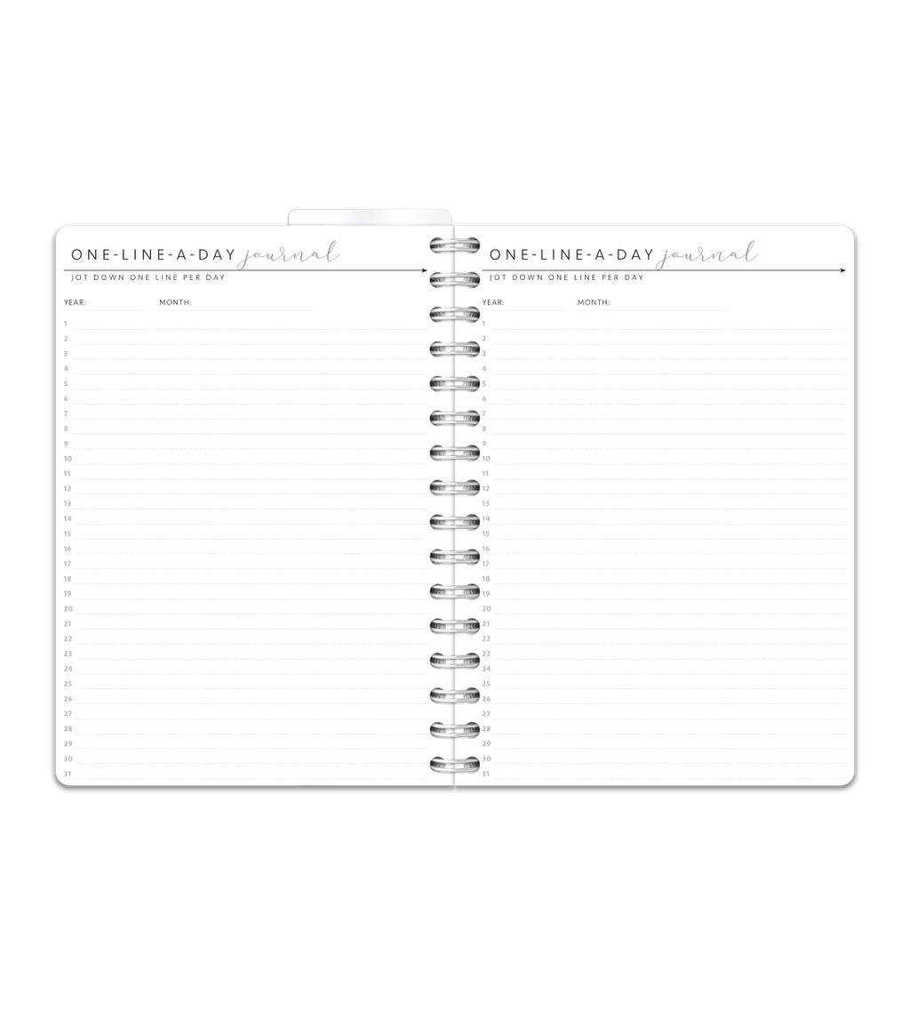 Spiralbindning A5 - Selfcare journal