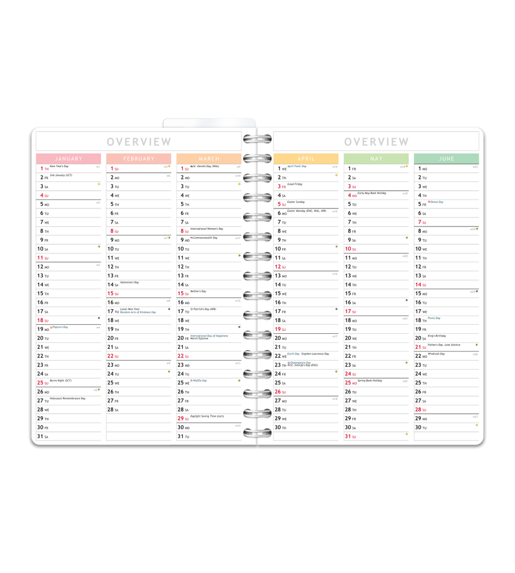 Spiralbindning A5 - Selfcare journal