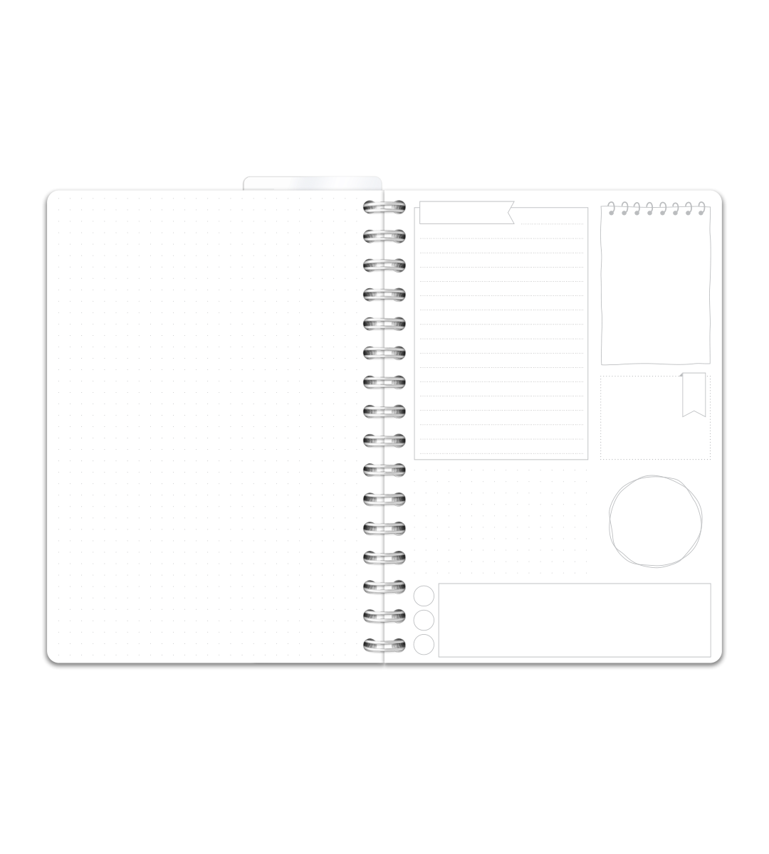 Spiralbindning A5 - Bullet Journal