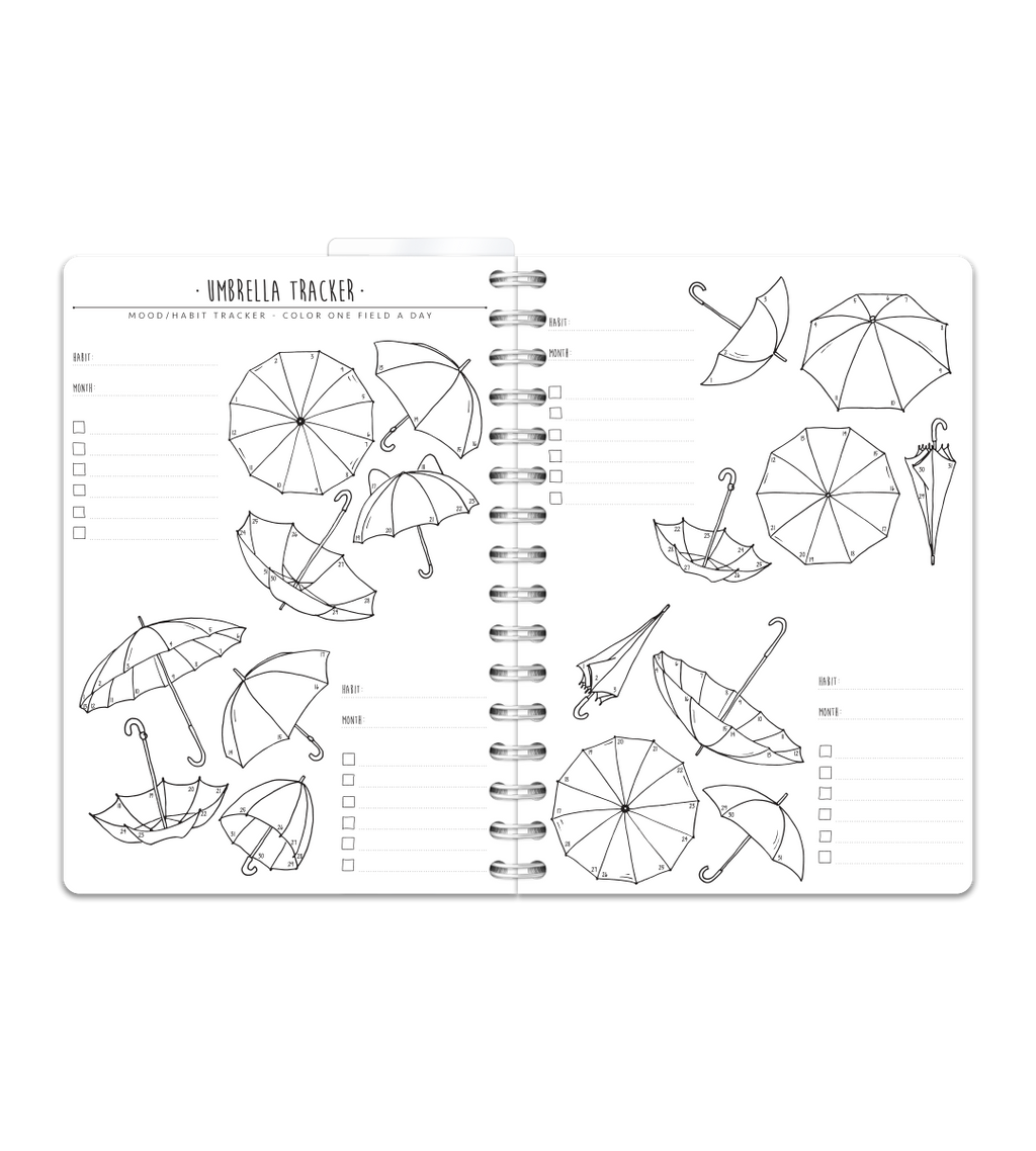 Spiralbindning A5 - Bullet Journal