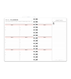 Spiralbindning A5 - Träningskalender