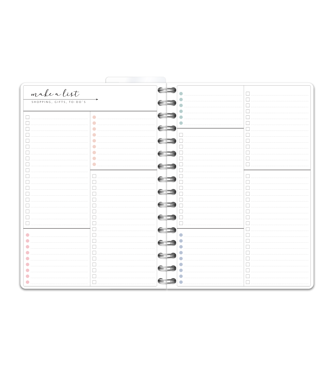 Spiralbindning A5 - Träningskalender