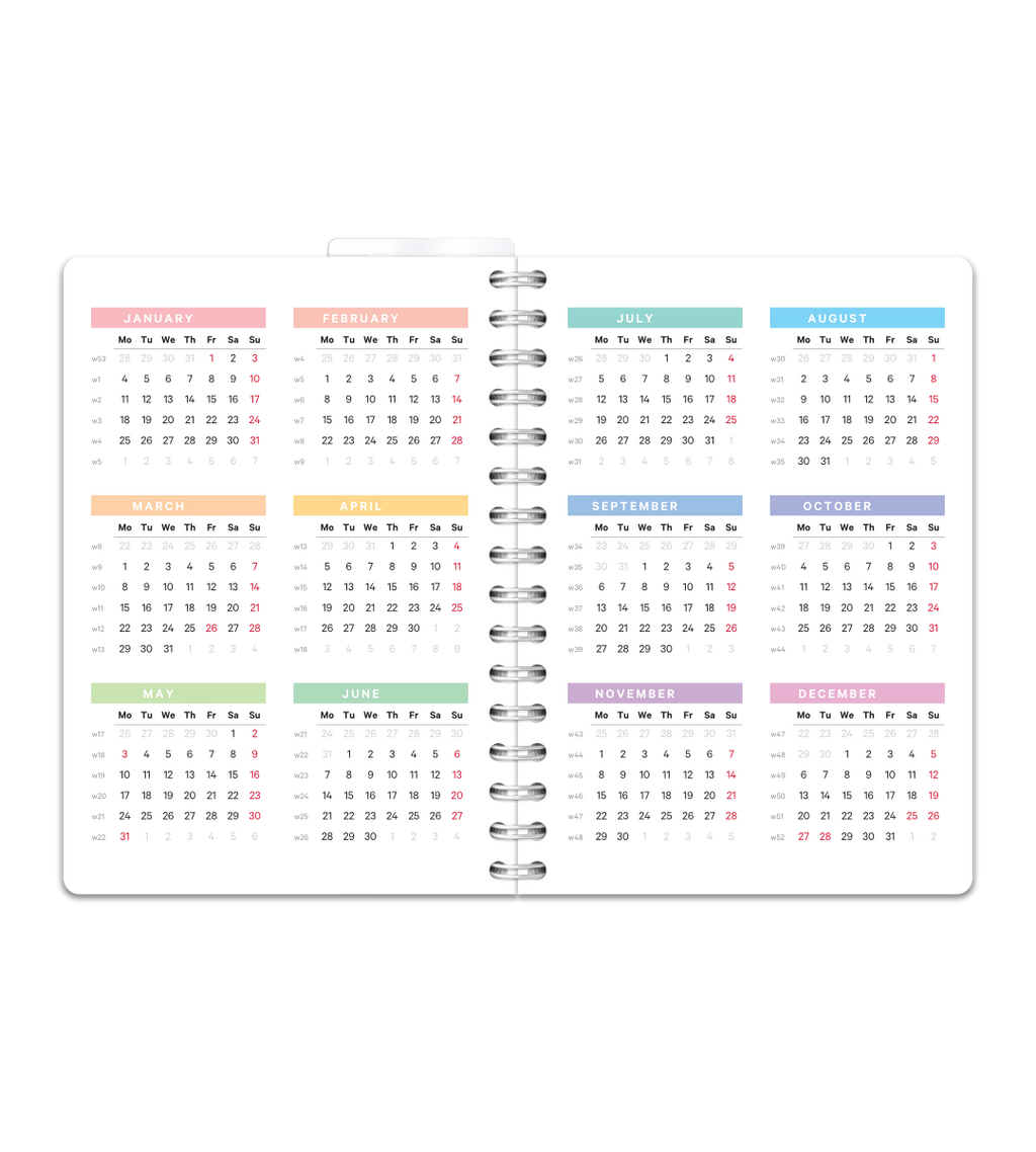 Spiralbindning A5 - Studentkalender