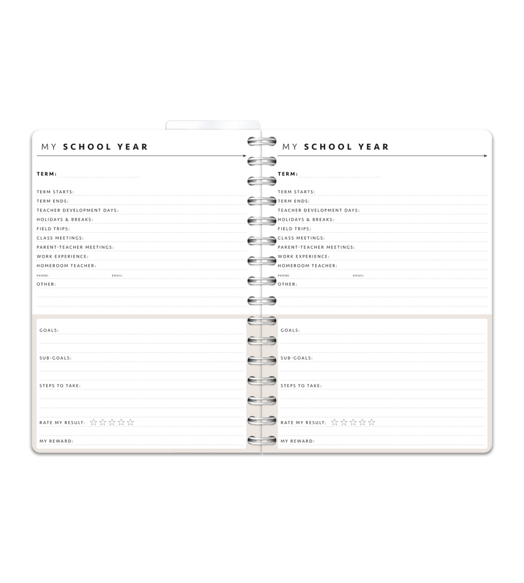 Spiralbindning A5 - Studentkalender