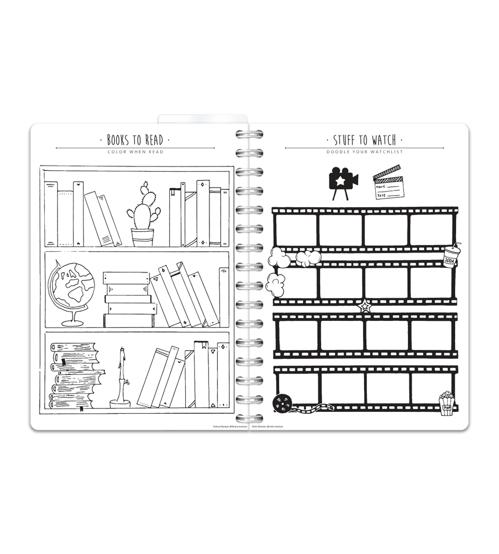 Spiralbindning A5 - Studentkalender