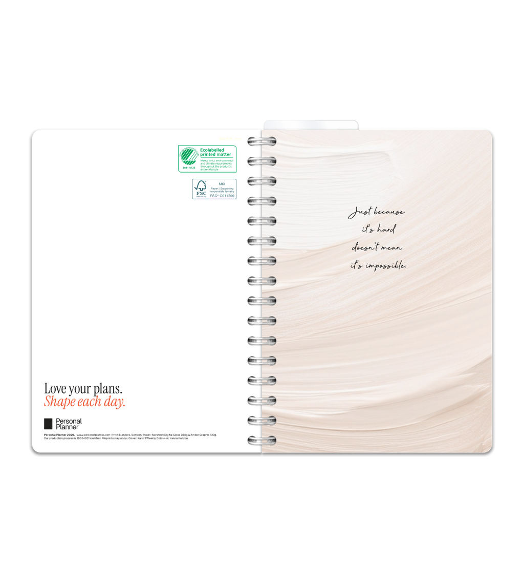 Spiralbindning A5 - Studentkalender