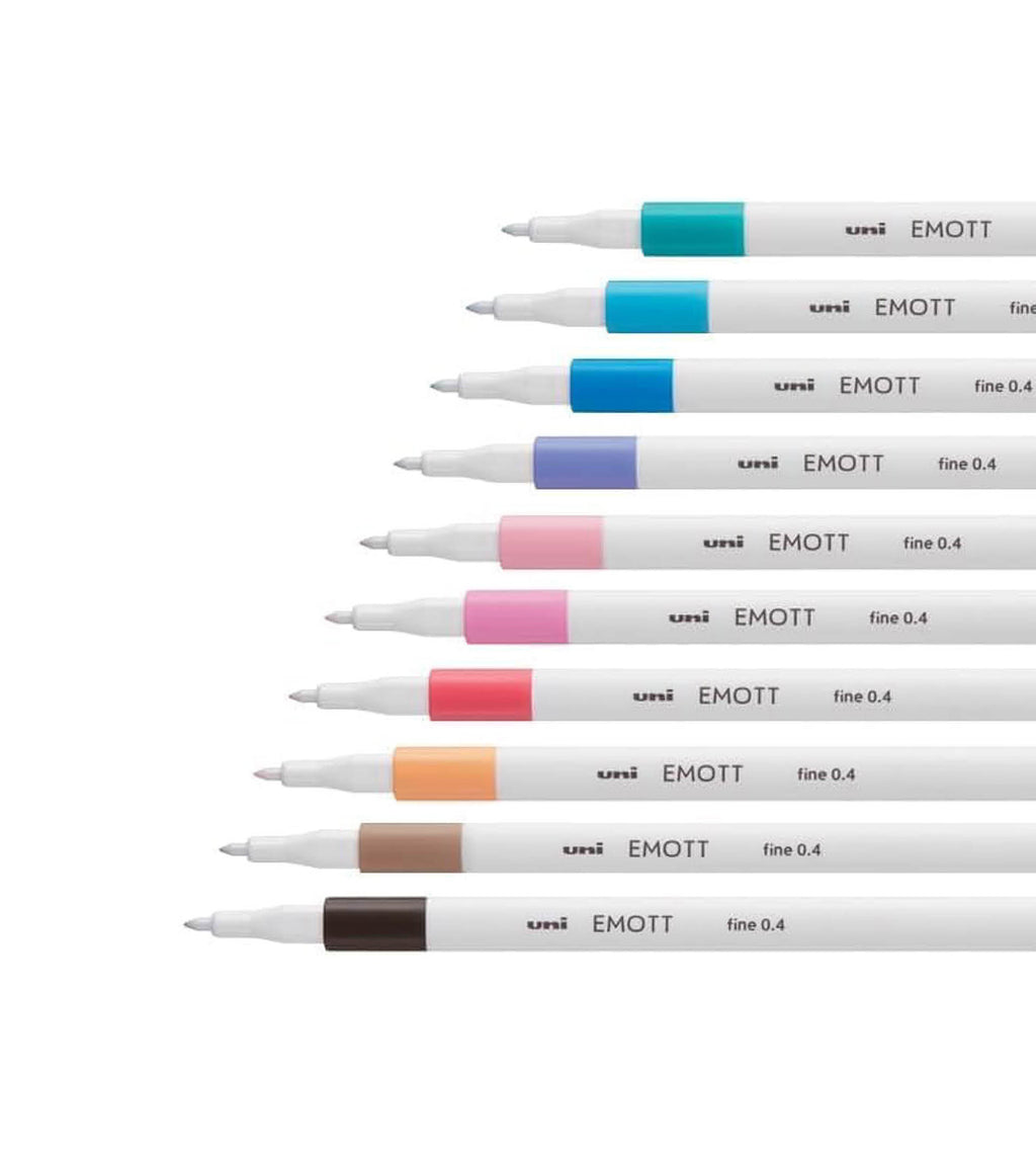 Fineliner - Uni Emott Set no 2 Blooms & Berries 10-pack