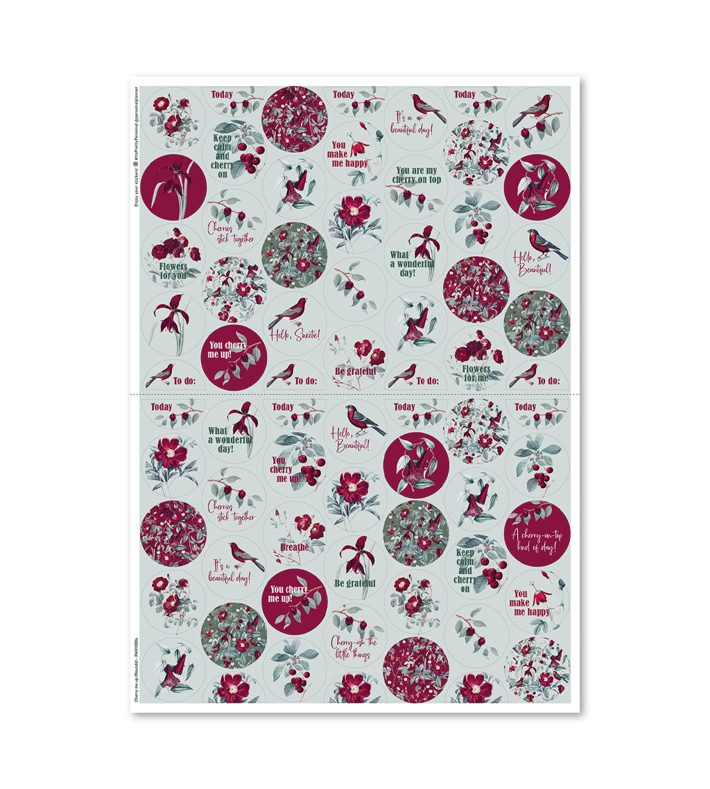 Kit - Cherry me up  till almanacka - storlek A5, A4