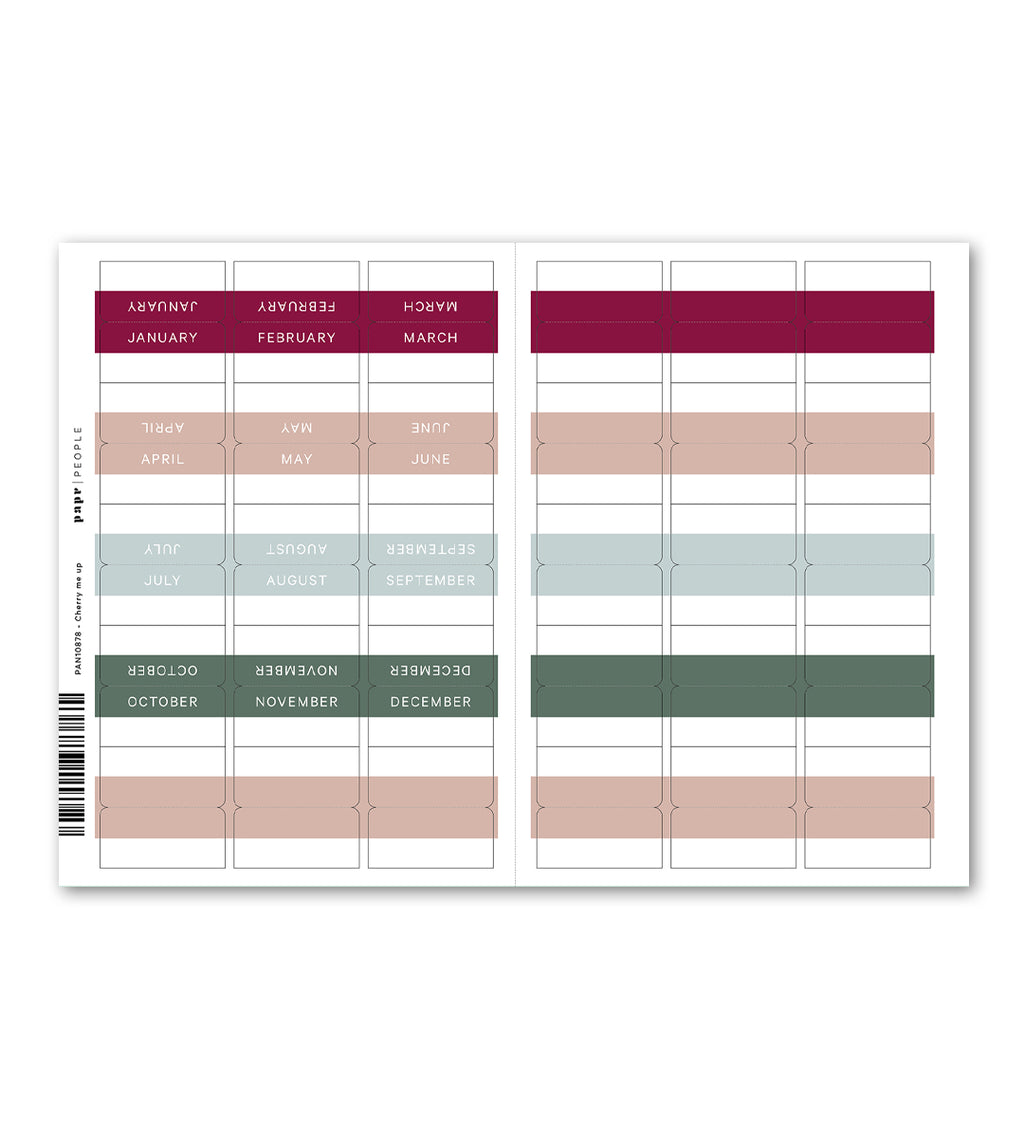 Kit - Cherry me up  till almanacka - storlek A5, A4