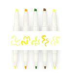 Överstrykningspenna - Zebra Mildliner 5-pack