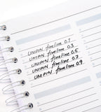 Fineliner - Uni Pin 5-pack - svart